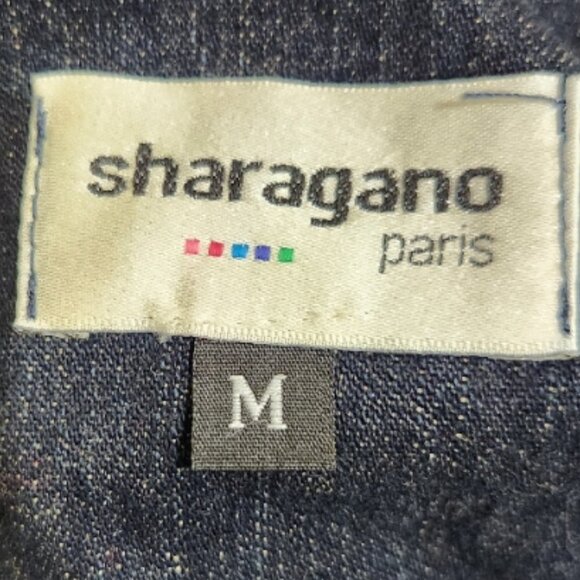 💋🦋UBER GORGE🦋 💋Maxi Sanded Dark Wash DenimTrench with Vegan Mink Fur Collar - Picture 10 of 10